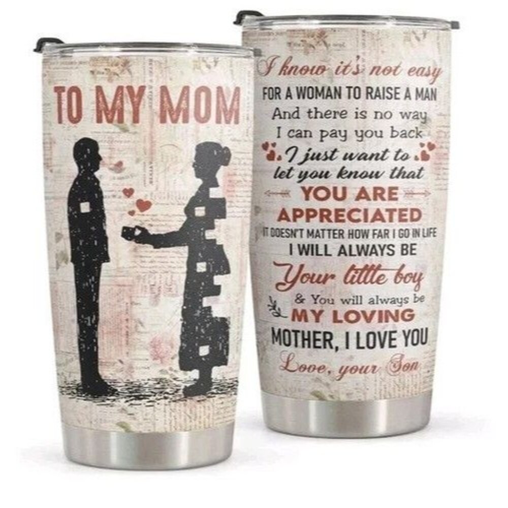 Set of 2 Tumbler 20 oz Gifts Mom Mother In Law From Son Mothers Day Stainless St